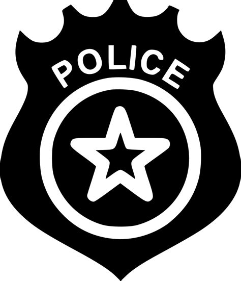 The badge component is a small status descriptor for elements. Police Badge Svg Png Icon Free Download (#558873 ...