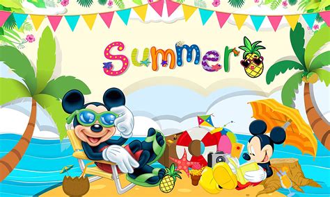Summer Mickey Mouse Wallpapers Wallpaper Cave
