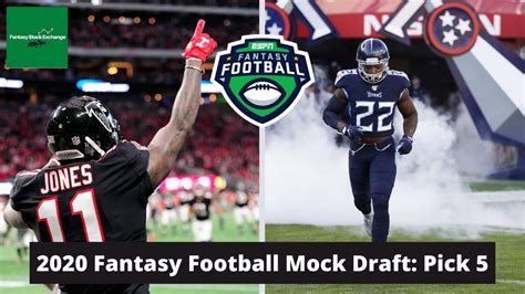Practice makes perfect, but make sure you also. 2020 Fantasy Football Mock Draft (PPR)- 12 Team- Pick 5 ...