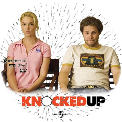 Knocked Up 2007 Ws R1 Movie Dvd Cd Label Dvd Cover Front Cover