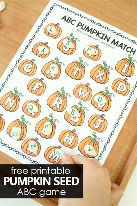 Pumpkin Letter Matching ABC Game - Fantastic Fun & Learning | Pumpkin