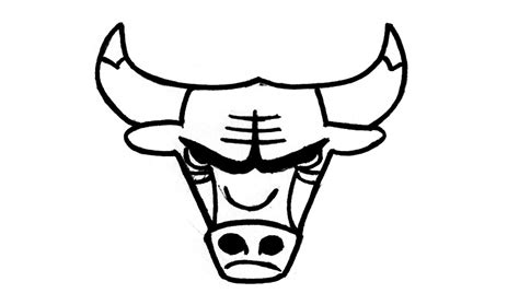 Bulls Logo Drawing Free Download On Clipartmag