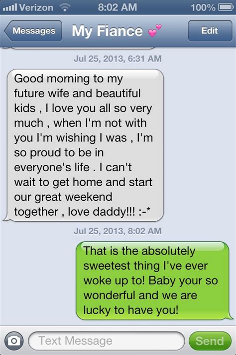 I Love Waking Up To His Sweet Text Messages Quotes Pinterest