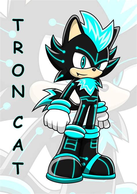 Tron The Cat Update By Arung98 Hedgehog Art Sonic Fan Characters
