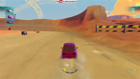 Disney Pixar Cars 2 Racing Video Game Clip485 Youtube