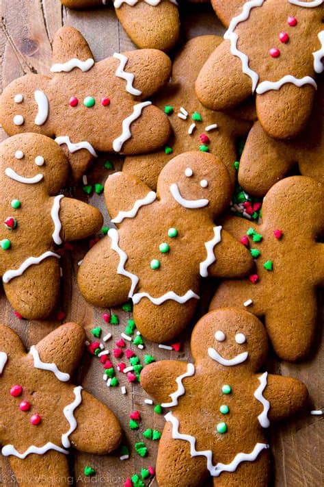 Submit a new christmas cookie recipe or review one you've made. My Favorite Gingerbread Cookies | Sally's Baking Addiction