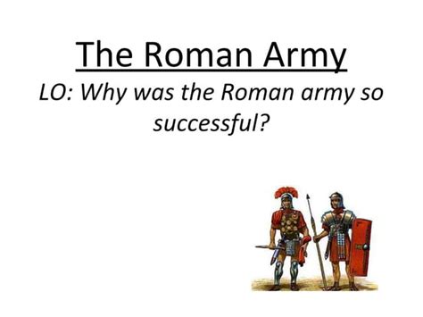 Ancient Roman Army Powerpoint