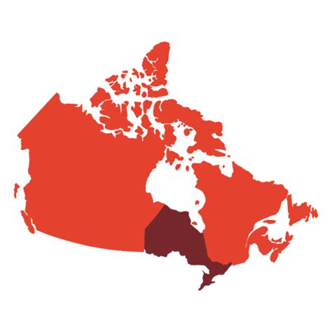 Canada Map Png And Svg Transparent Background To Download