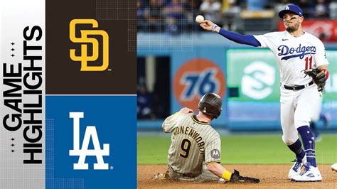 Padres Vs Dodgers Game Highlights 51223 Mlb Highlights Youtube