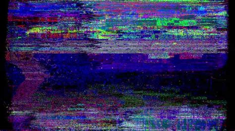 Glitch Tv Static Noise Distorted Signal Problems By Vjbackground