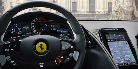 Ferrari Roma Interior Design And Features Ferrari Lake Forest