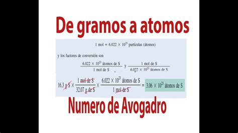 Clases De Quimica 4to Ejercicios Avogadro Youtube