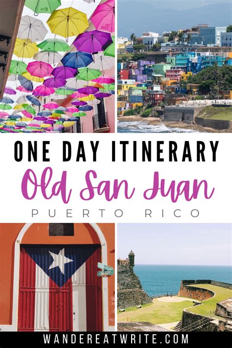 Title One Day Itinerary Old San Juan Puerto Rico Top Left Photo