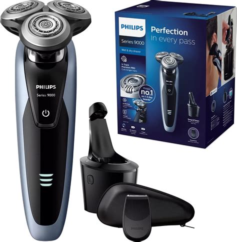 Philips Shaver Series 9000 Wet And Dry Electric Shaver With Smartclean