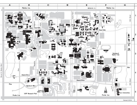 Usf Campus Map Pdf