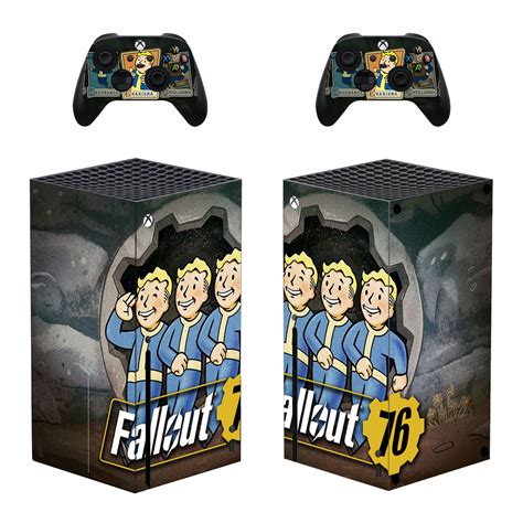 Fallout 76 Skin Sticker Decal For Xbox Series X Design 2