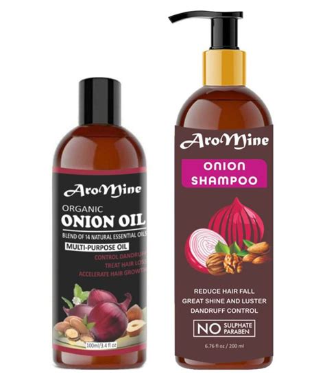 Aromine Hair Growth Onion Oil 100 Ml Pack Of 2 Buy Aromine