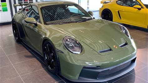 Porsche Gt In Pts Nato Olive Walkaround Youtube