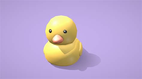 Rubber Duckie 3d Model By Kim Baker Kimbaker E00b892 Sketchfab