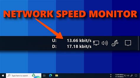 How To Show Internet Speed On Windows 10 Taskbar Youtube
