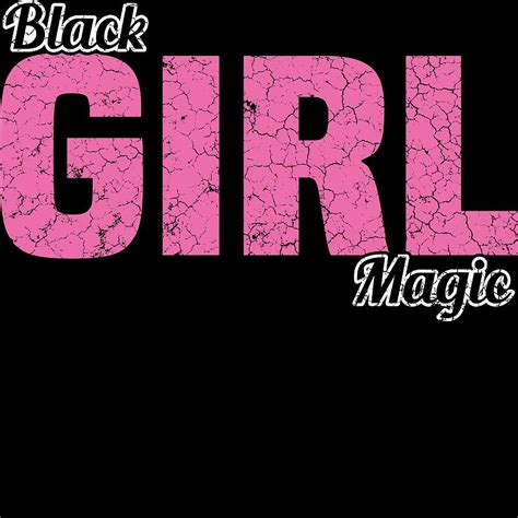 Black Girl Magic Afro Puffs Tshirts For Girls And Women Happy Black