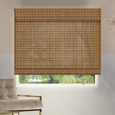 Zy Blinds Bamboo Window Blinds 22w X 48h Inches Bamboo