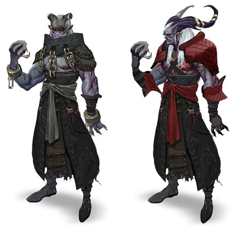 Qunari Concept Characters And Art Dragon Age Ii Dragon Age Dragon