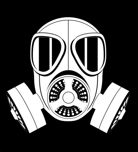gas mask drawing molicrowd