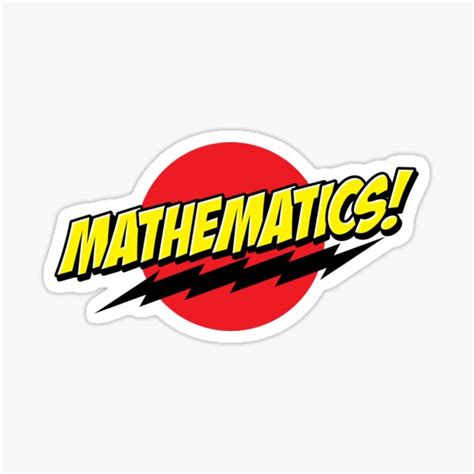 Mathematics Sticker Sticker By Dws Store Redbubble