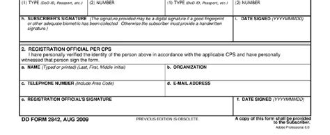 Dd 2842 Form ≡ Fill Out Printable Pdf Forms Online