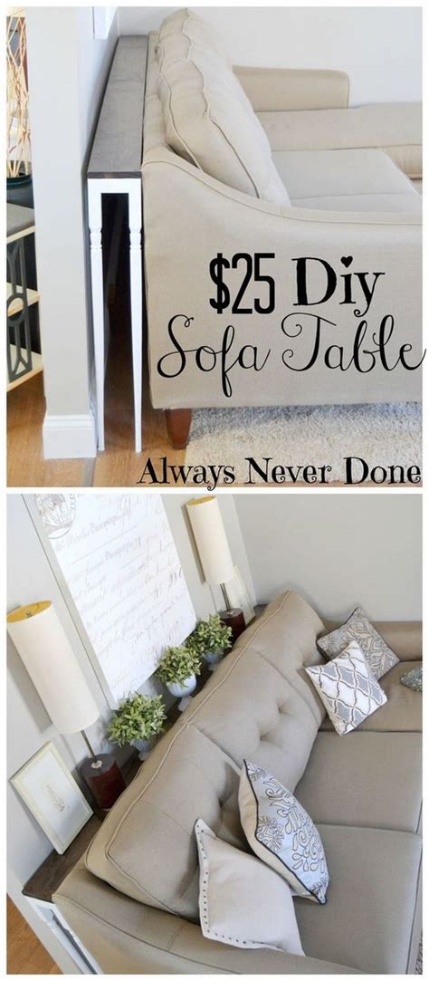 This mirrored cabinet features a spacious cabinet and drawer for storage and beautiful, beveled details. 20 Great Ways to Make Use Of The Space Behind Couch For ...