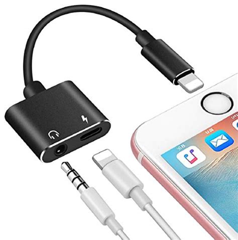The coiled lightning cable keeps the vehicle organized, charge your iphone x,iphone 8/8plus, iphone 7/7plus, iphone 6/6s/6s plus iphone car chargers: Headphone Adapter for iPhone 8/8 Plus 3.5mm Adapter ...