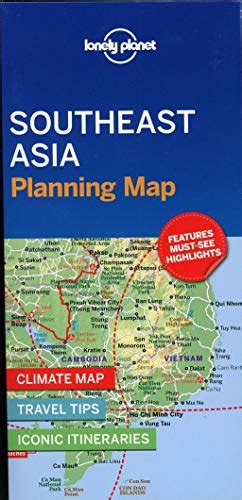 Lonely Planet Southeast Asia Planning Map By Lonely Planet New
