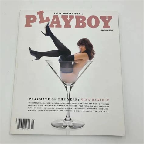 Nina Daniele Playboy Magazine May June Playmate Of The Year Auto