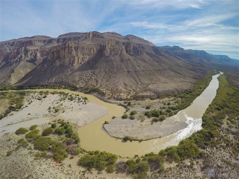 The Rio Grande, Texas-Mexico border (Big Bend National Park, TX