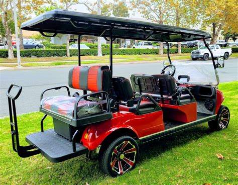2021 Evolution Carrier 6 Ac Plus Ac Electric 48v Golf Cart 6