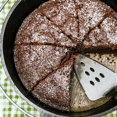 Dutch Oven Double Chocolate Cake Recipe Myrecipes