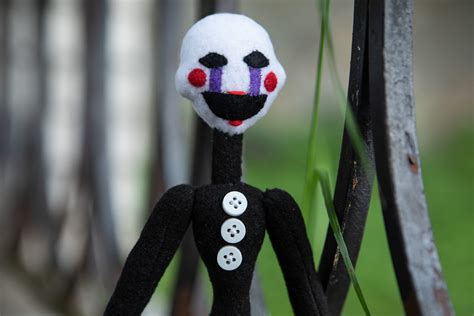 Marionette Plush Fnaf Inspired Puppet Fnaf Plush Handmade Etsy Uk