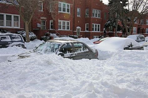 Neve A Chicago Quantit Media Annua E Bufere Di Neve Pi Grandi