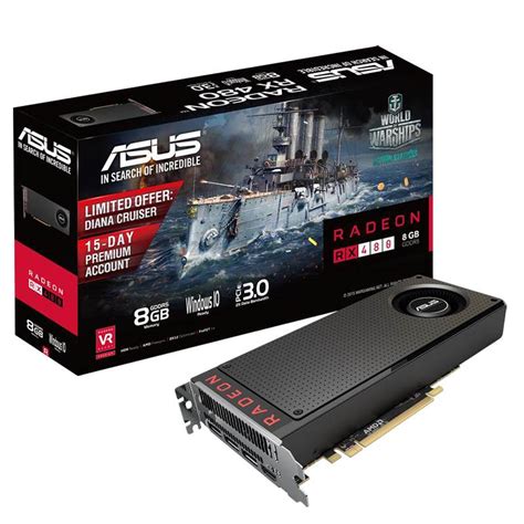 Fast & free shipping on many items! ASUS AMD Radeon RX 480 8GB Video Card - RX480-8G | Mwave ...