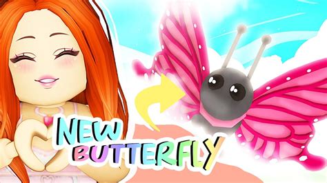 The New Butterfly Is Here 🦋😍🥰 Roblox Adopt Me News Update Youtube
