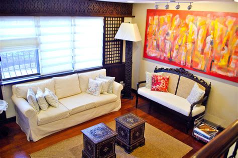 Traditional Filipino Residence Contemporary Living Room Other