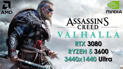 Assassin S Creed Valhalla RTX 3080 Ryzen 5 3600 3440x1440