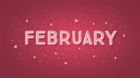 February Pink Hearts Background Hd February Wallpapers Hd Wallpapers