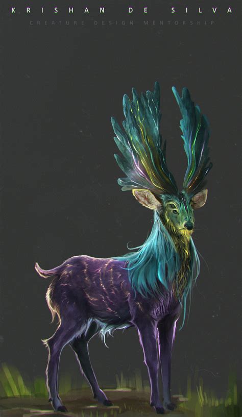 ArtStation Creature Designs Krishan De Silva Fantasy Creatures Art Mythical Creatures Art