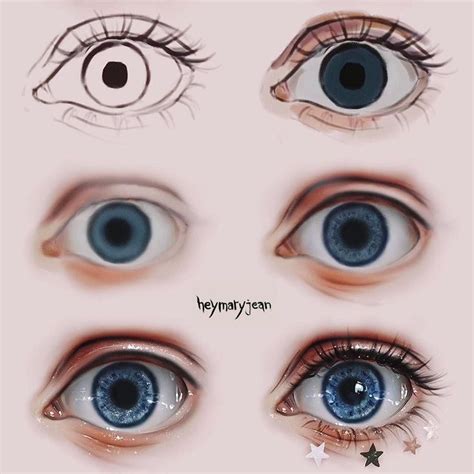Thank you so much darlene, my art work on the eye has improved 100% from this tutorial. Eyes, step by step ⭐️ swipe ⬅️ for the timelapse — What's ...