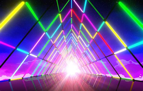 Download Koleksi 73 Background Neon Tunnel Hd Background Id