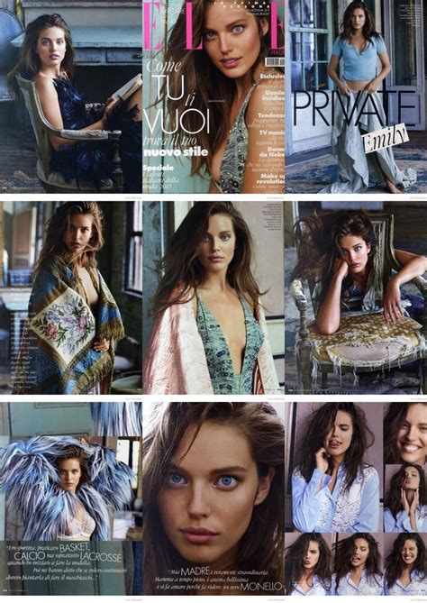 Top Model Emily Didonato Looks Ready To Relax For The September Cover
