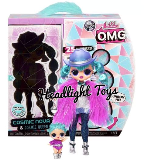 Lol Surprise Cosmic Nova Omg Fashion Doll And Cosmic Queen Series 1 Wave 2 In Hand Ebay