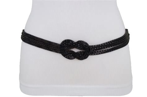 Mesh Braided Metal Hip High Waist Belt New Women Fashion Accessories P Alwaystyle4you